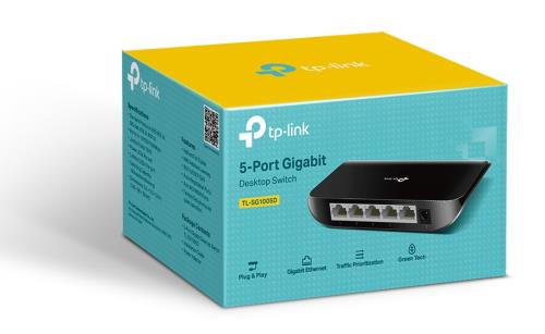 En ucuz TP-LINK TL-SG1005D 5-Portlu Gigabit Masaüstü Switch